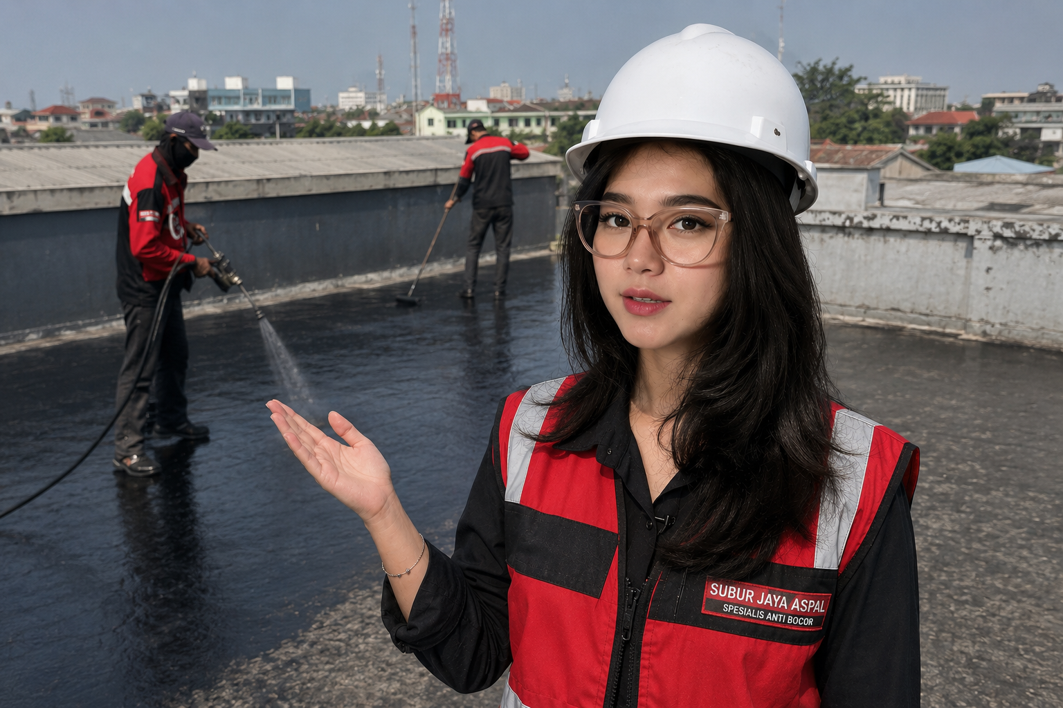 Jasa Waterproofing Dak Beton Asphalt Emulsion Waterproofing
